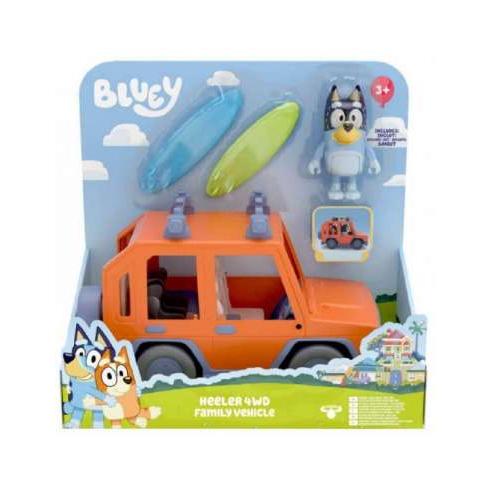 VEHICULO FAMILIAR BLUEY CON FIGURA