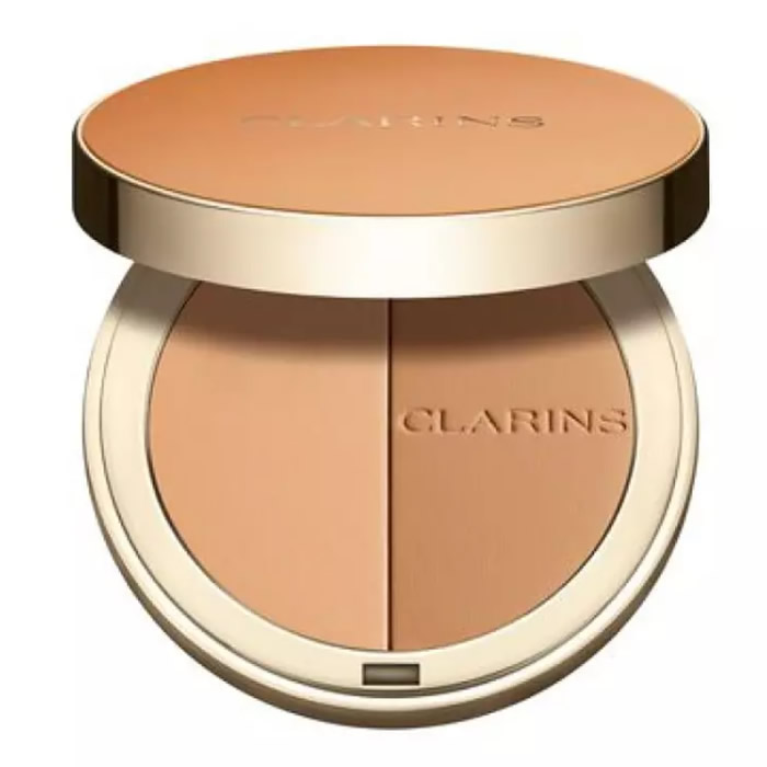Clarins Ever Bronze Duo Poudre Bronzante 02 Polvos Compactos Bronceadores 10 Gr