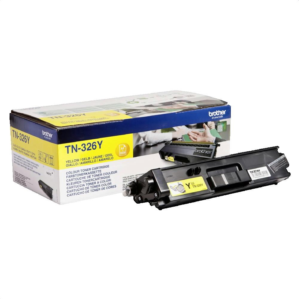 Brother TN-326Y Cartouche toner jaune 3500p