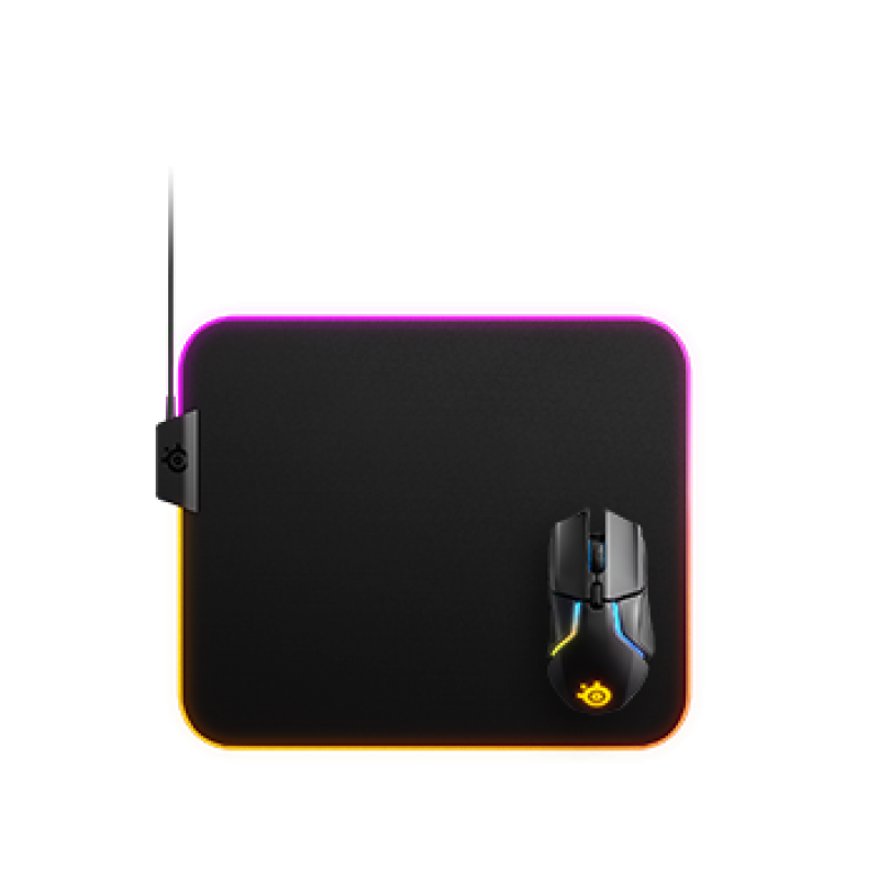 Steelseries Qck Prism Cloth Medium Alfombrilla De Ratón Para Juegos Negro