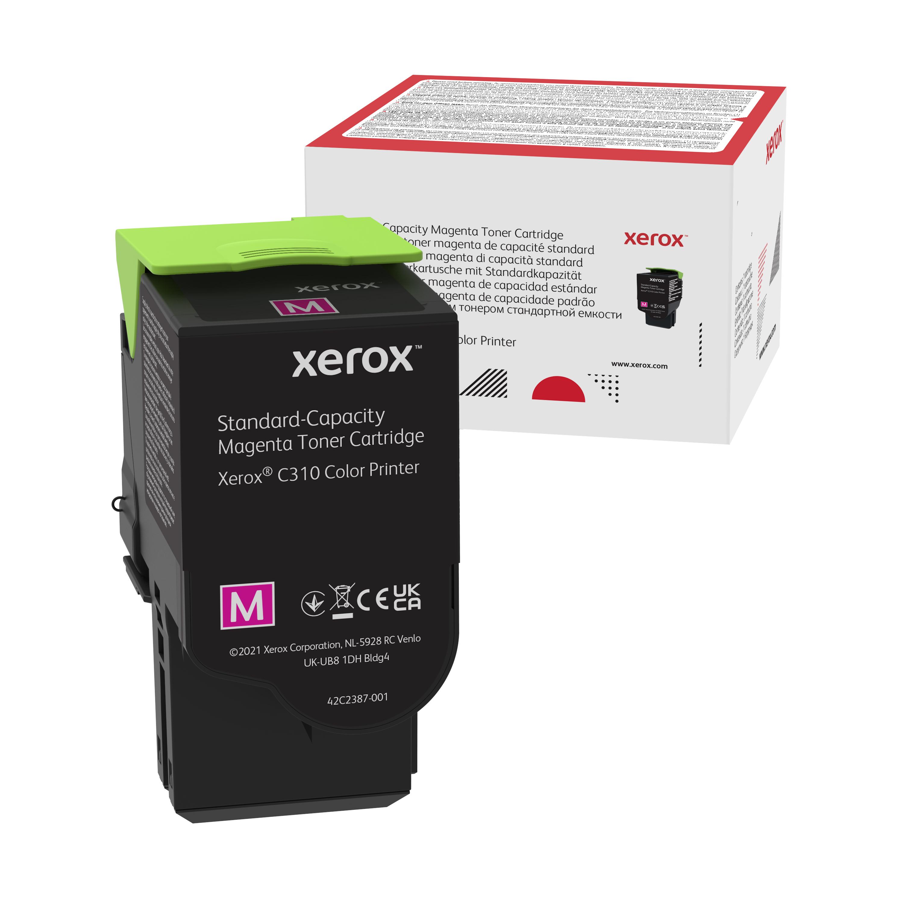 Xerox Cartucho de tóner Magenta de Capacidad estándar C310 / C315 (2000 páginas) -006R04358