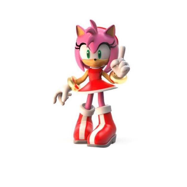 Marukatsu -Figuras Sonic Comansi  4 Modelo figuras Sonic, Shadow, Knuckles e Tales - sem pvc Jogar e colecionar-comansi