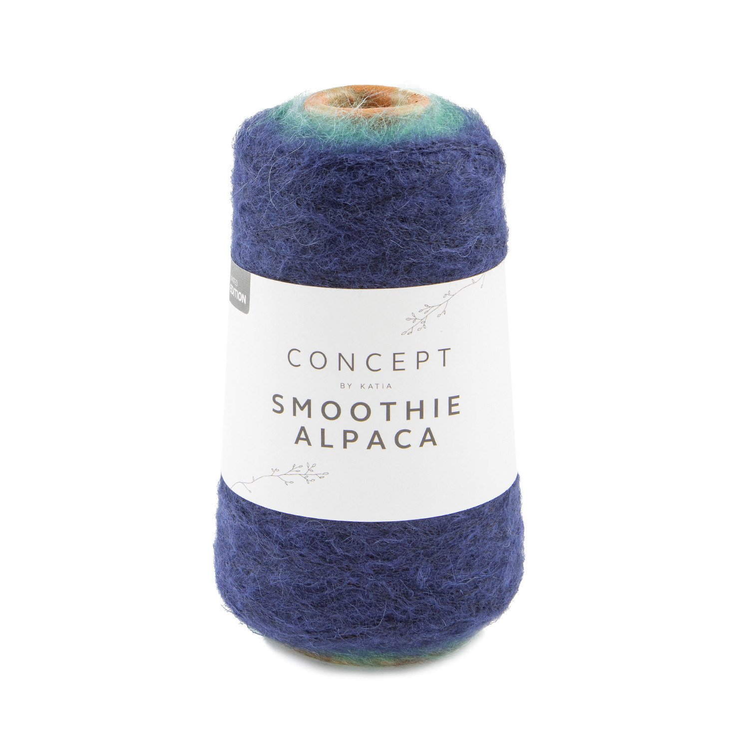 SMOOTHIE ALPACA de Katia, lana para tejer, disponible en conos de 200g y 600m para agujas de 5 – 5’5mm