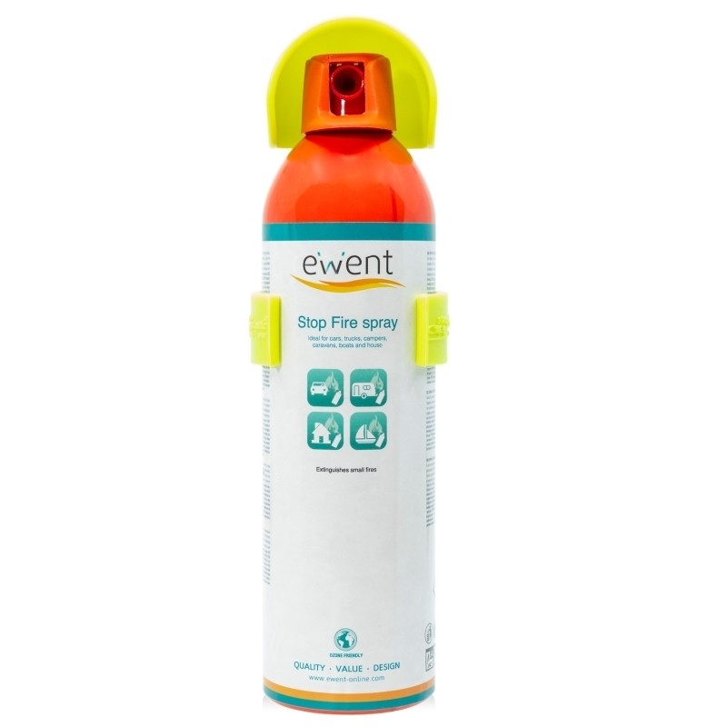 Extintor Portátil Ewent EW5621 - Spray para Incendios en Vehículos