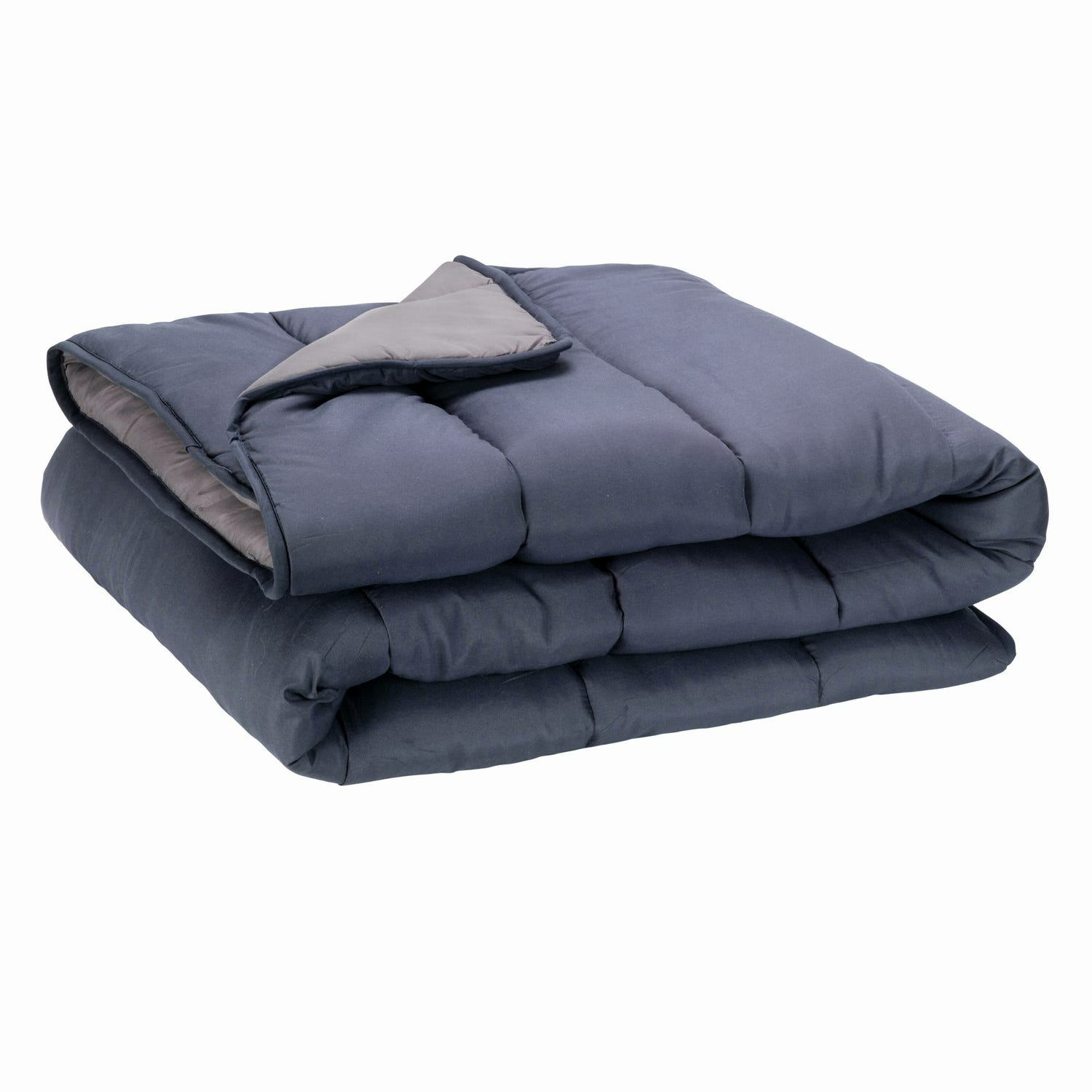 Edredón De Fibra Pikolin Home Relleno Nórdico Bicolor Reversible Para Otoño / Invierno 300gr Gris Hipoalergénico Y Transpirable - TU CAMA