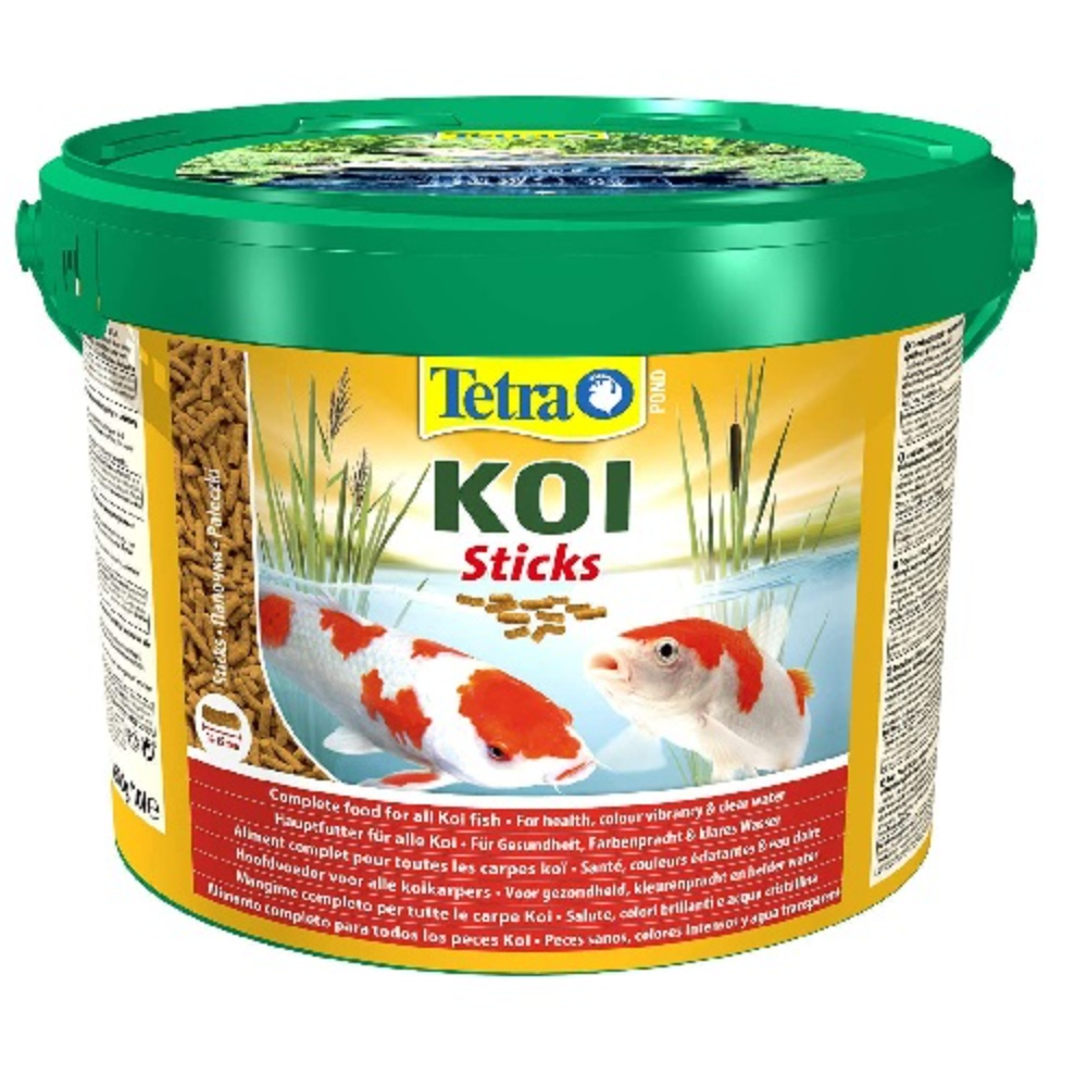 TETRA POND KOI STICKS, Alimento para Carpas, 10 L