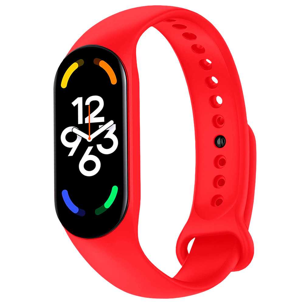 Ociodual Correa de Repuesto Compatible con Xiaomi Mi Band 6 5 Amazfit Band 5 rosa fluorescente Recambio Silicona Suave Flexible Pulsera Brazalete