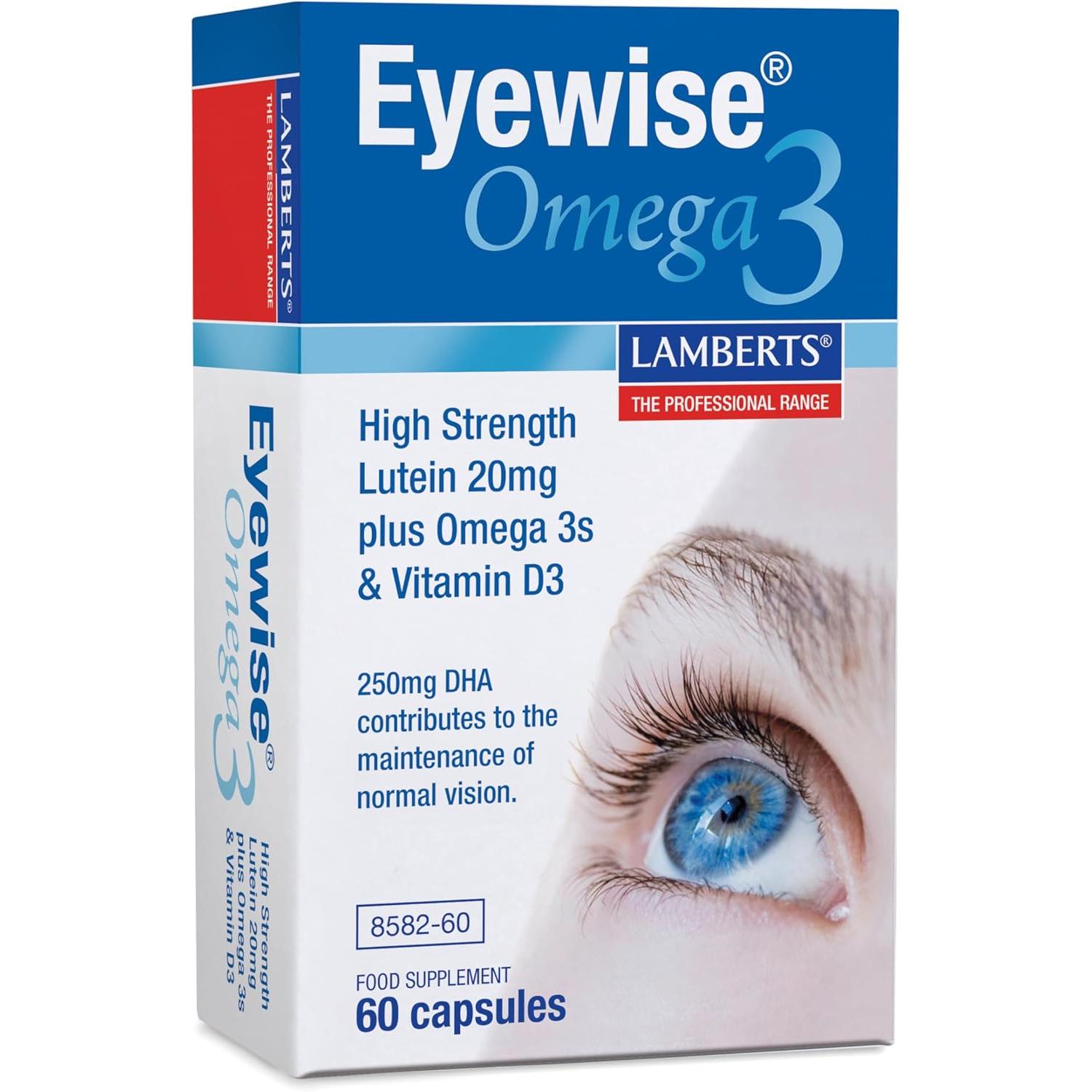 Lamberts Eyewise Omega 3 - 60 Cápsulas