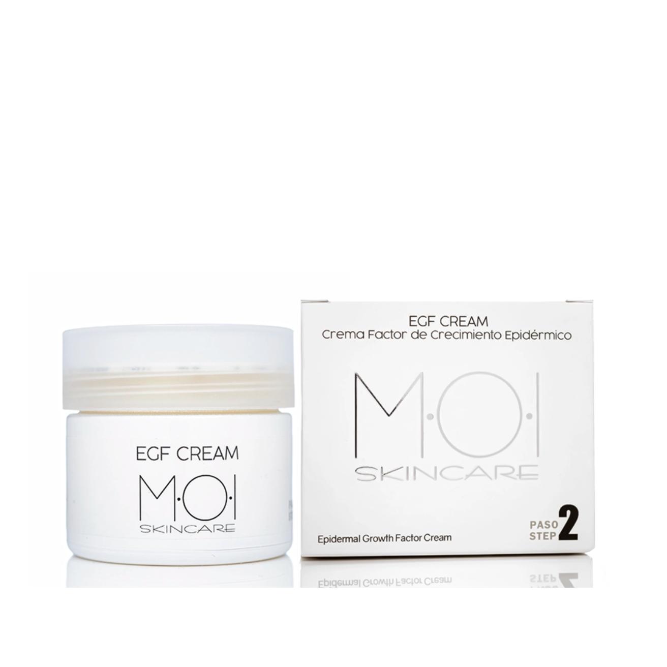 Crema facial EGF Factor de Crecimiento Epidérmico 60ml MOI SKINCARE