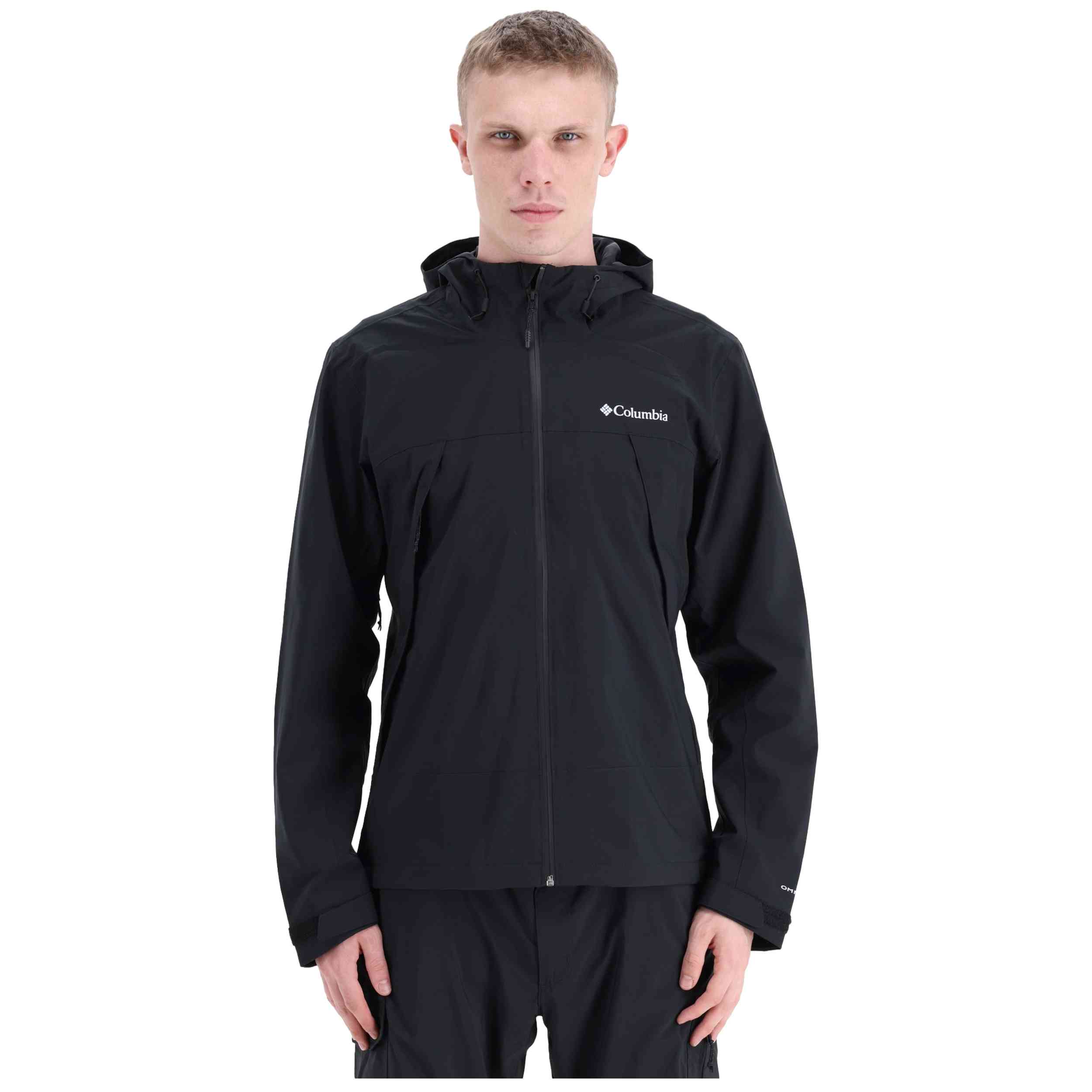 Chaqueta Columbia modelo Chaqueta con capucha Columbia Boulder Falls negro para Hombre en color Negro