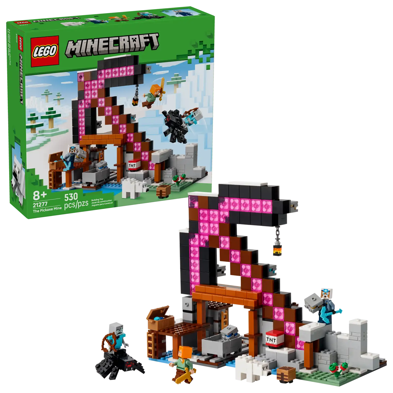 LEGO LEGO Minecraft La Mina del Pico (21277)