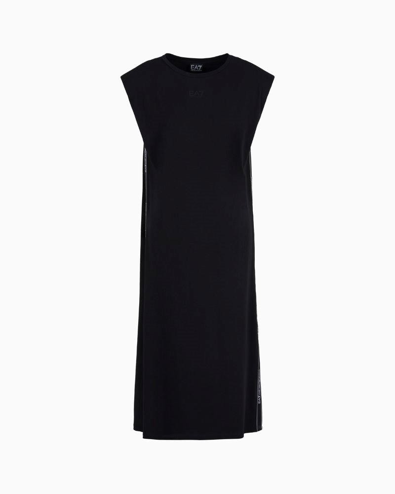 Armani Ea7 Mujer Negro Ea7 3Dta61 Tj6sz Vestidos Manga Corta Grande