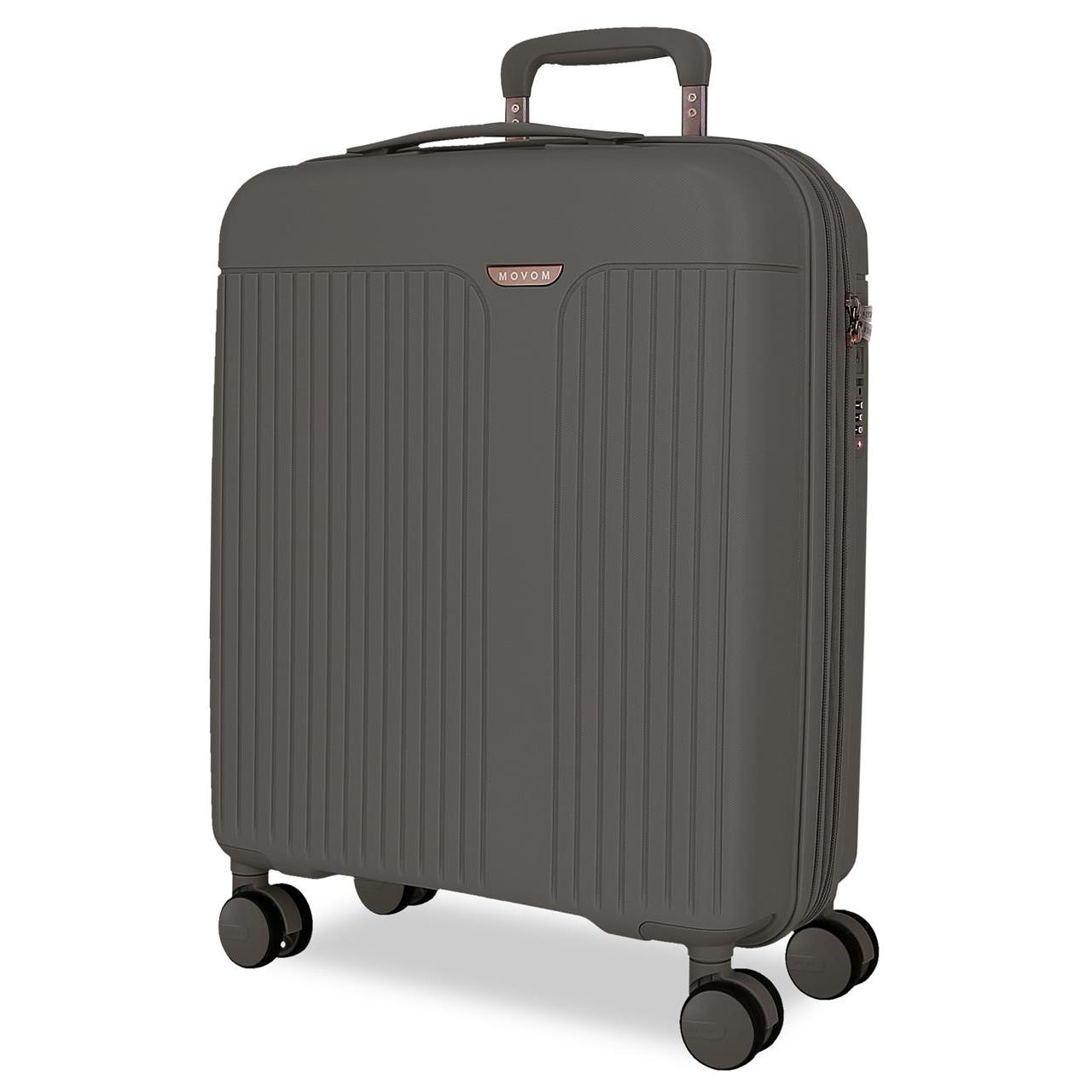 Maleta de cabina expandible Movom New Trendy PP con capacidad de 44L