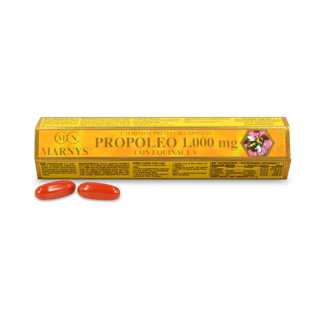 Marnys Propoleo+Equinacea Tubo 30U 1000Mg..
