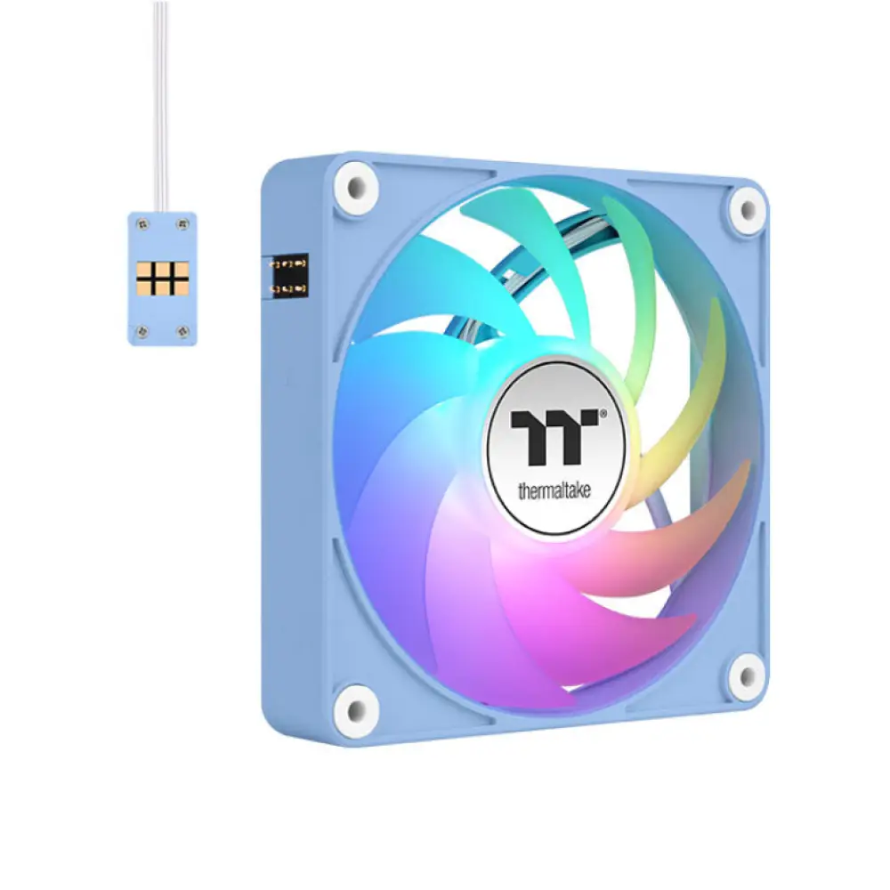 Ventilador suplementario Thermaltake CT120 EX ARGB 120mm 1800RPM con iluminación ARGB