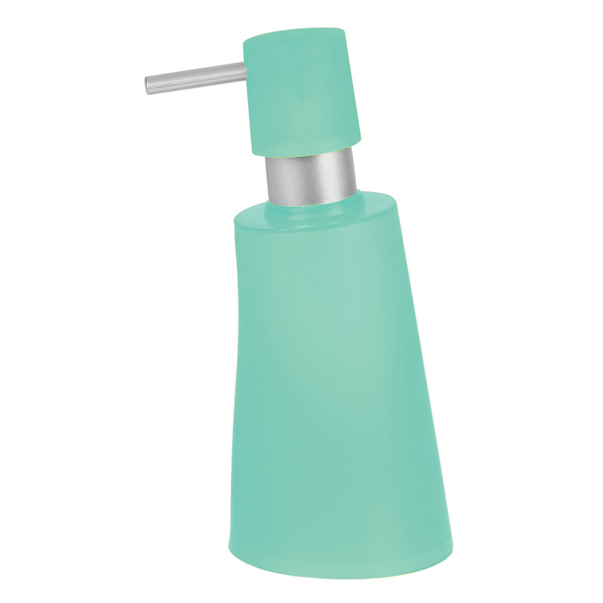 Dispensador de jabón SPIRELLA colección MOVE color verde menta efecto helado