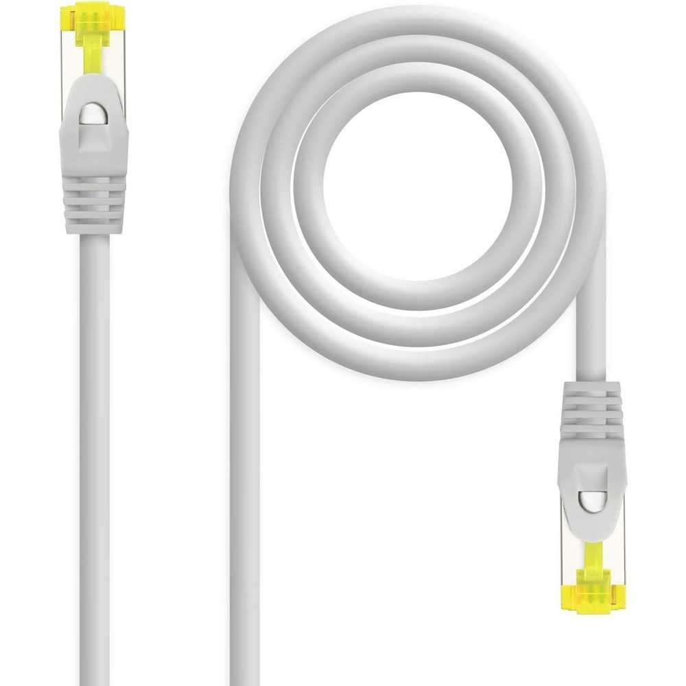 Tooq Cable de Red Ethernet RJ45 LSZH Cat.6A SFTP, AWG26, 100% Cobre, Libre de alogenos, Blanco, latiguillo de 1.0mts