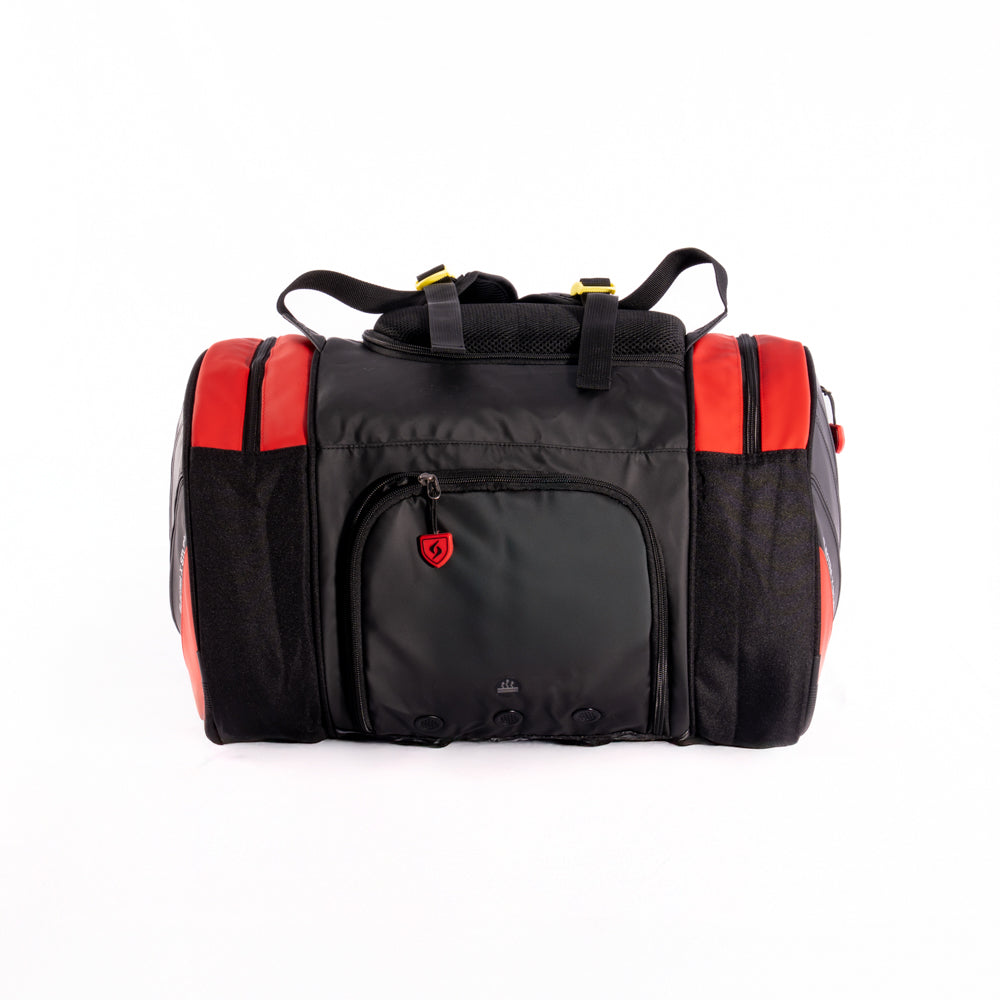 Siux - Paletero Electra Stupa con Capacidad para 4 Palas, Aislamiento Térmico y Compartimentos Laterales - Tipo Mochila Profesional