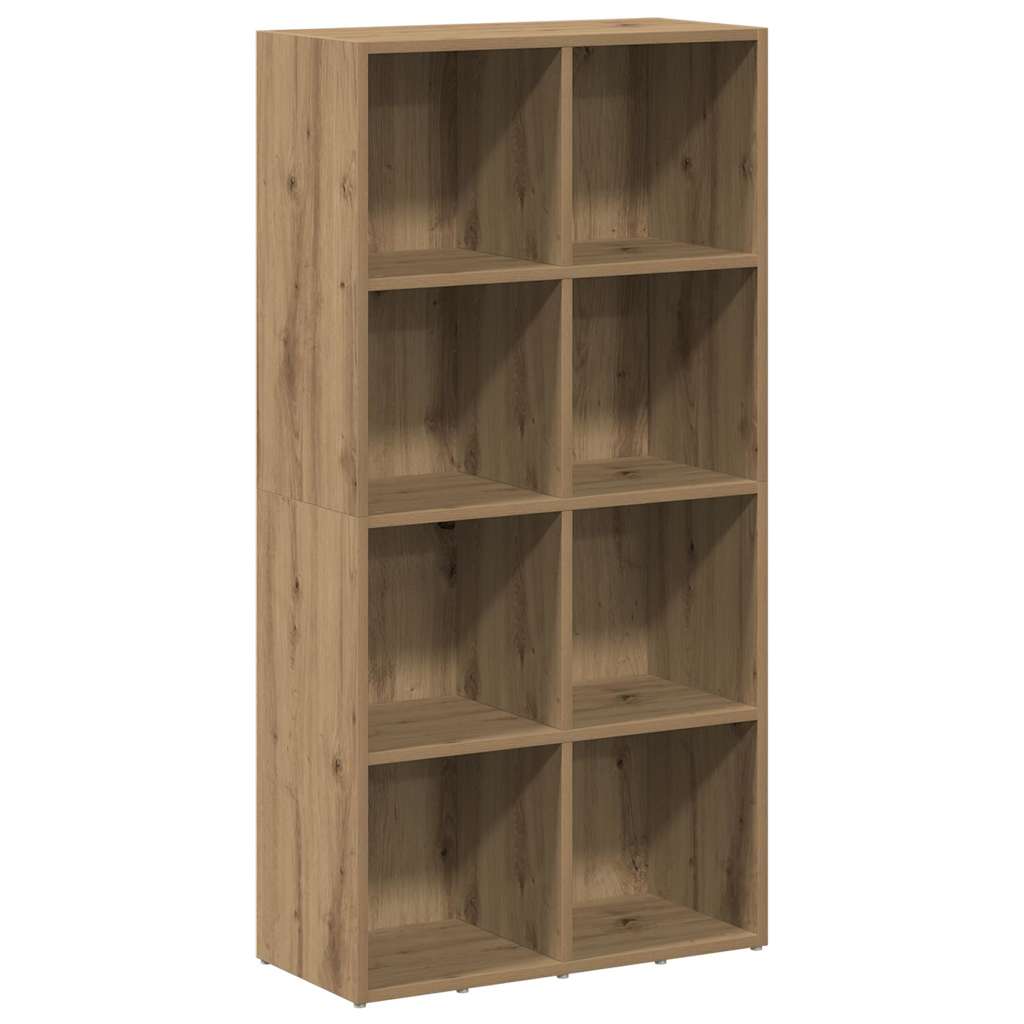 vidaXL Estantería madera de ingeniería 66x30x130 cm Multicolor