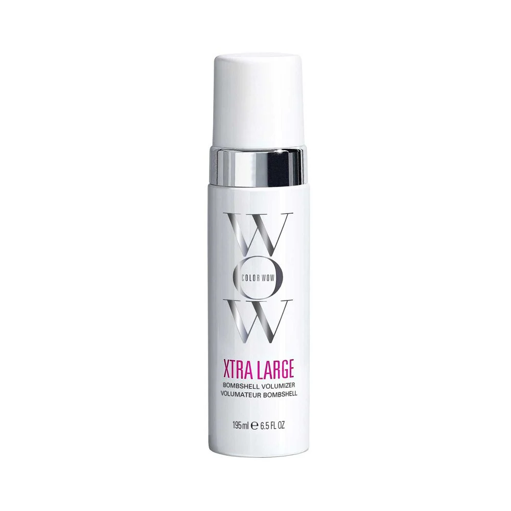 Color Wow - Espuma voluminizadora Xtra Large para cabello fino, con tecnología de polímeros ligeros y bambú, 195 ml, sin peso ni residuos
