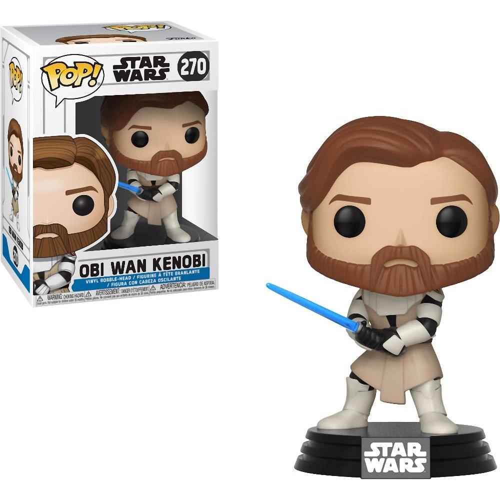 Funko  Obi-Wan Obi wan Obiwan Kenobi General  Clone Wars Guerras Clon armadura FUNKO POP STAR WARS 270
