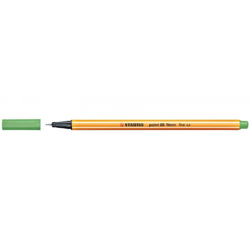 STABILO - point 88 rotulador de punta fina Verde 1 pieza(s) - 88/033 88/033
