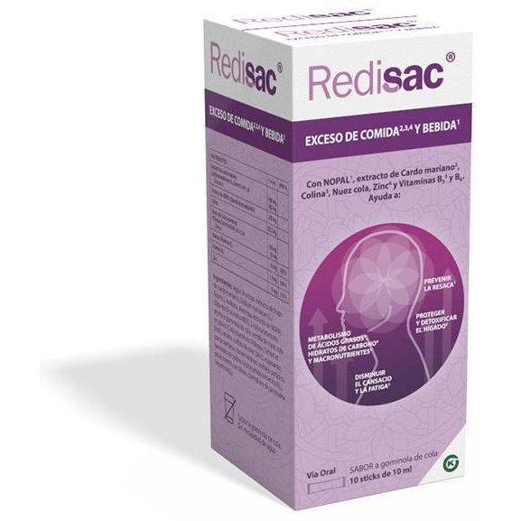 Kern Pharma Redisac Suplemento Alimenticio 10 Sticks
