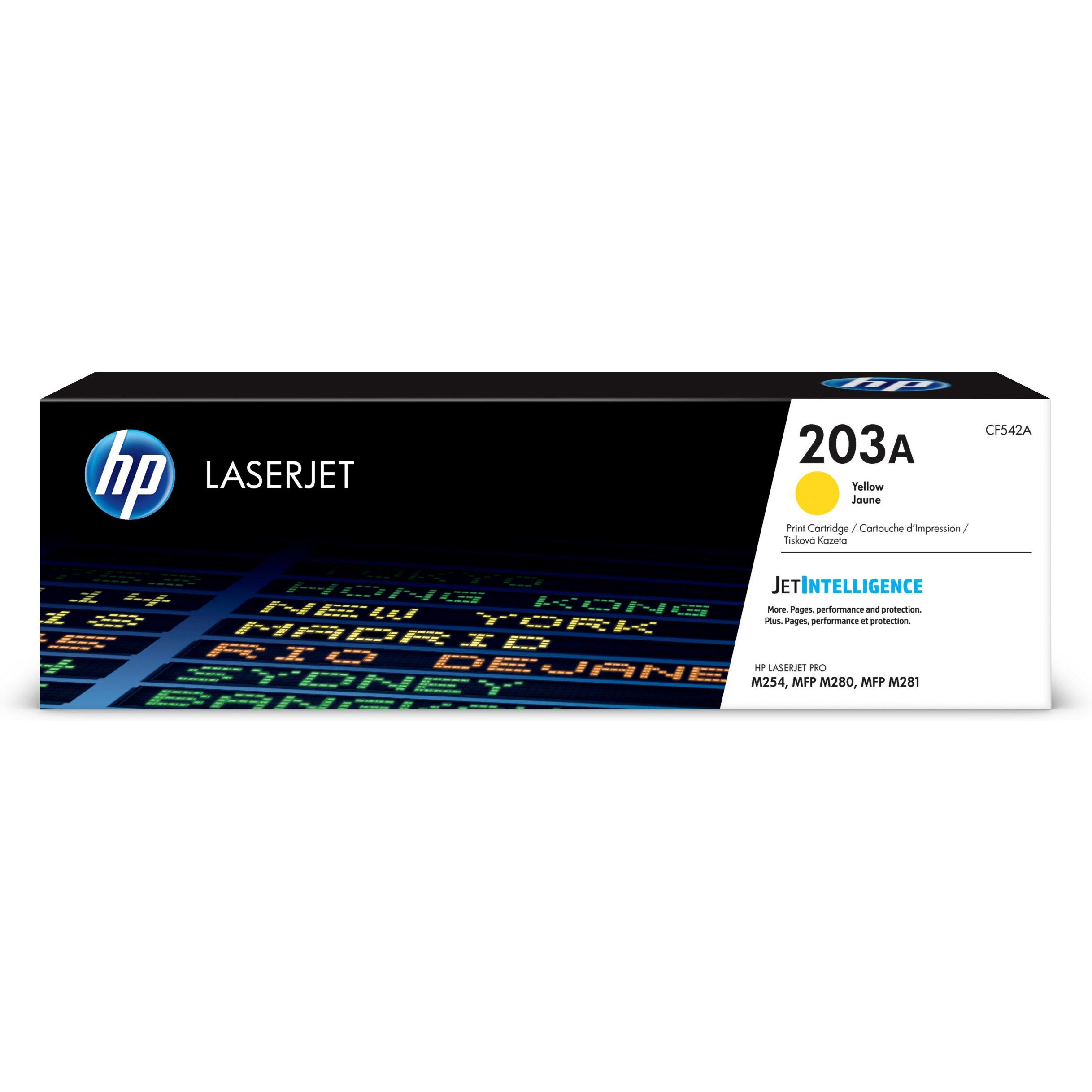 Cartucho de tóner Original LaserJet 203A amarillo