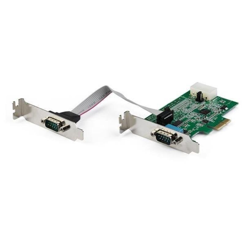 Startech Tarjeta Serie Pci Express 2P 2 Bracket