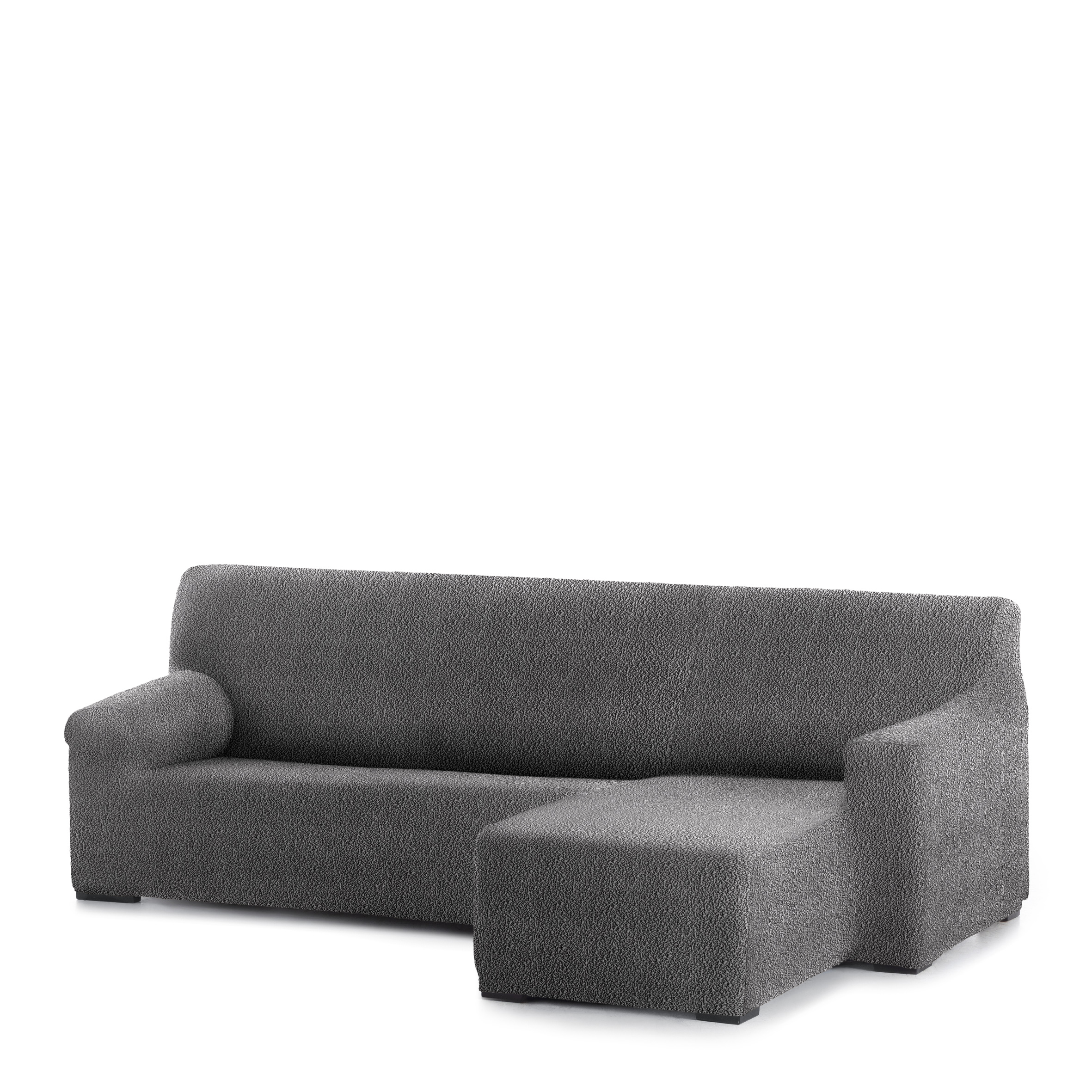 Funda de sofa m/0 ch. longue premium roc derecha (Mirando de frente) c/16 brazo corto, Tamaño brazo corto derecha, 170x310x110cm, Fábricada en España