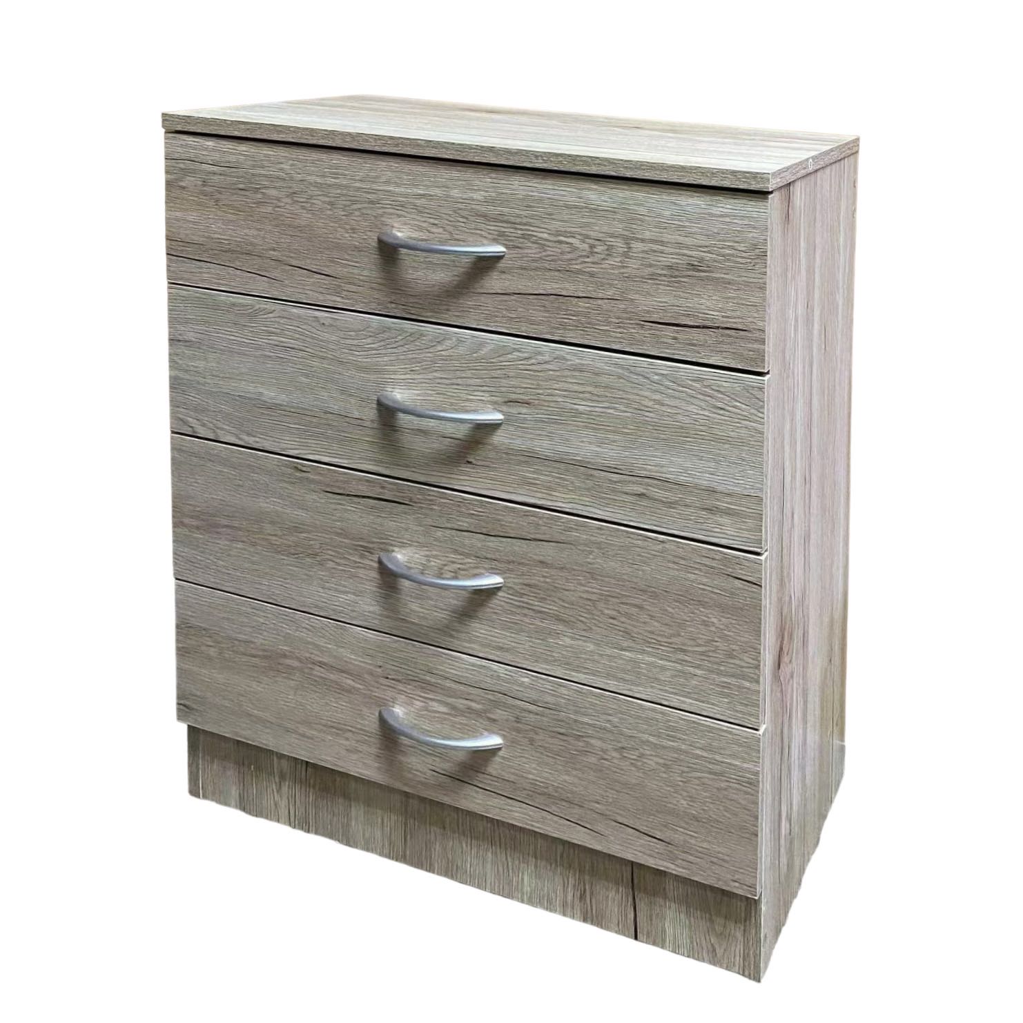 Maxia Market - Mueble Sinfonier Mesita de noche Cajonera Armario de 3 Cajones CÓMODA MDF 40 mm Habitacion Dormitorio 38x34x60 cm