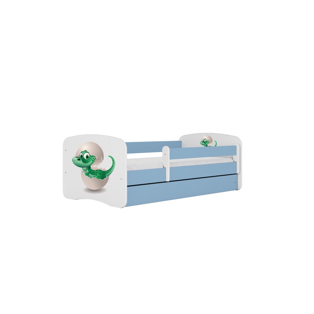 Cama 140 x 70 cm Kocot Kids com gaveta Babydreams Baby Dino Blue