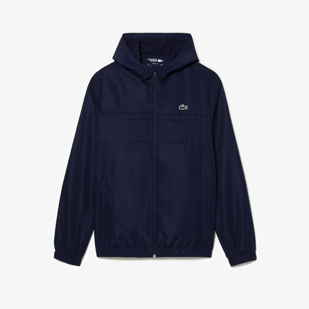 Chaqueta Azul Marino Lacoste Deportiva de Entrenamiento