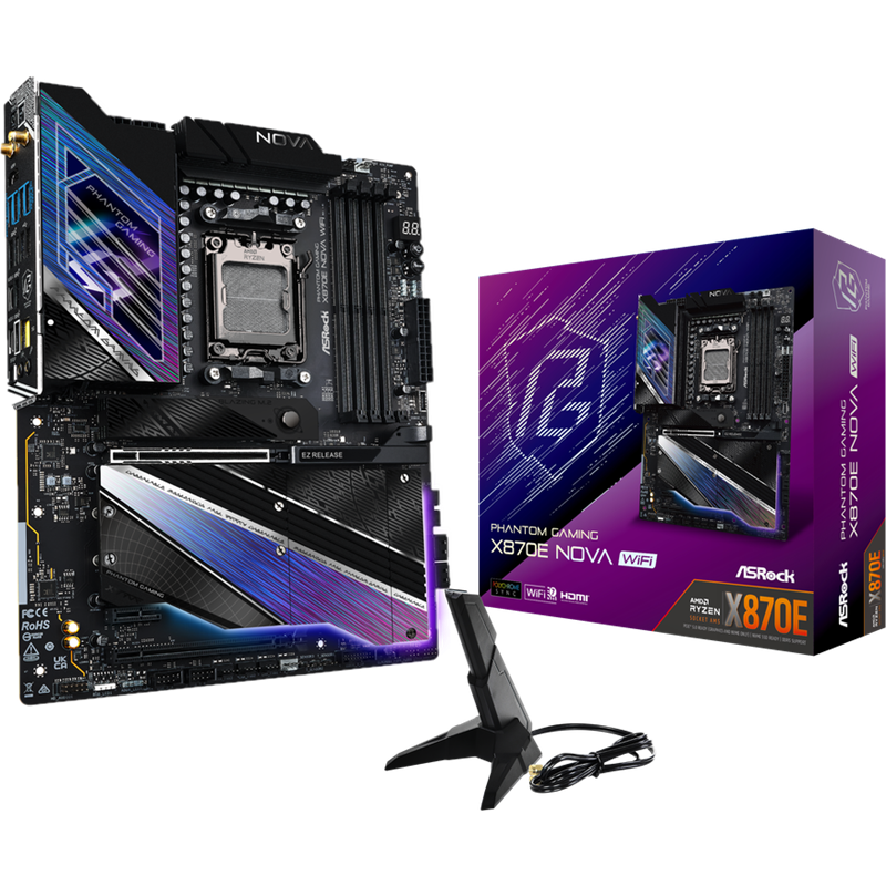Placa base ASRock X870E Nova WiFi