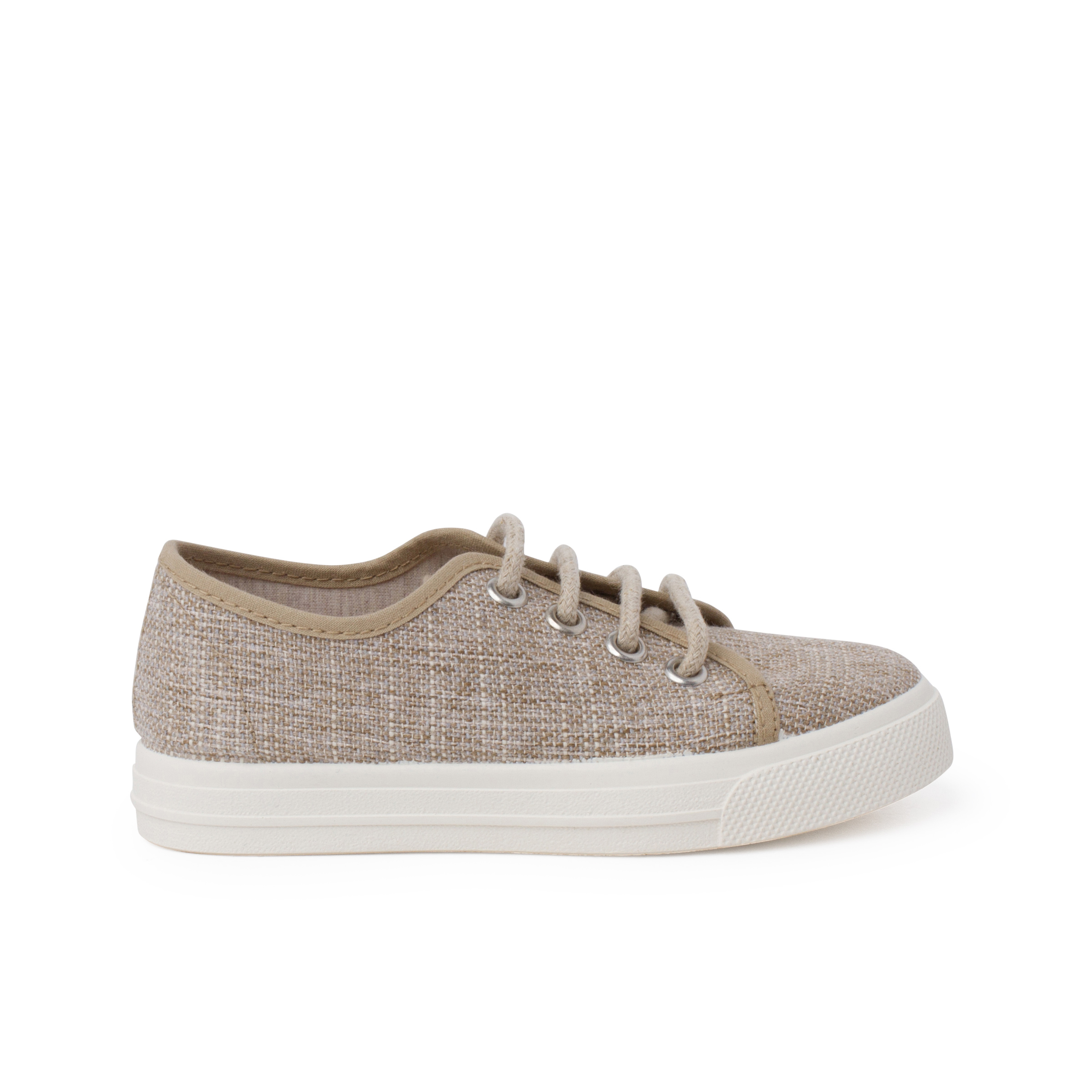 Zapatillas de Lino con Cordones | Pisamonas
