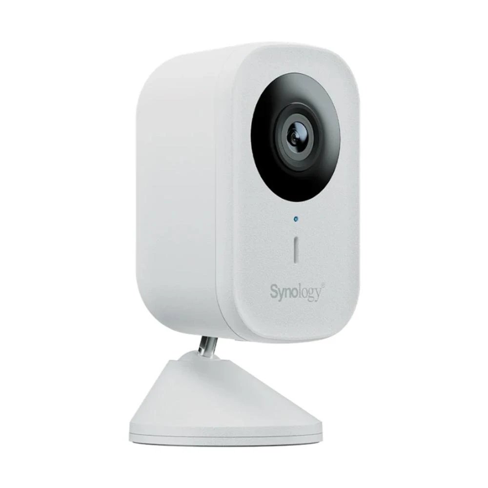 Synology - Cámara de vigilancia domótica CC400W IP65 para montaje en pared o techo, 4 MP 30 FPS con visión nocturna 10 m y detección IA personas/vehículos