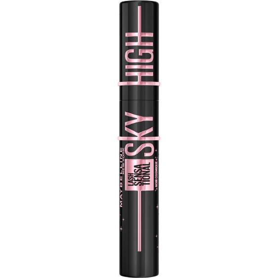 Maybelline New York | Máscara de pestañas Lash Sensational Sky High Cosmic. Pestañas con altura: Longitud sin límites + Volumen redefinido con pigmentos ultra negros con extracto de bambú.