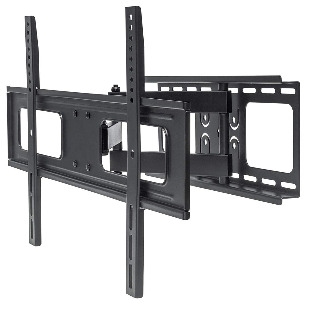Manhattan Soporte de pared (Articulado) para TV/monitores, pantallas 37"–65", Compatibilidad VESA: de 200x200 a 600x400 mm (verifique las dimensiones de los cuatro orificios de montaje traseros), carga máxima 50 kg, negro