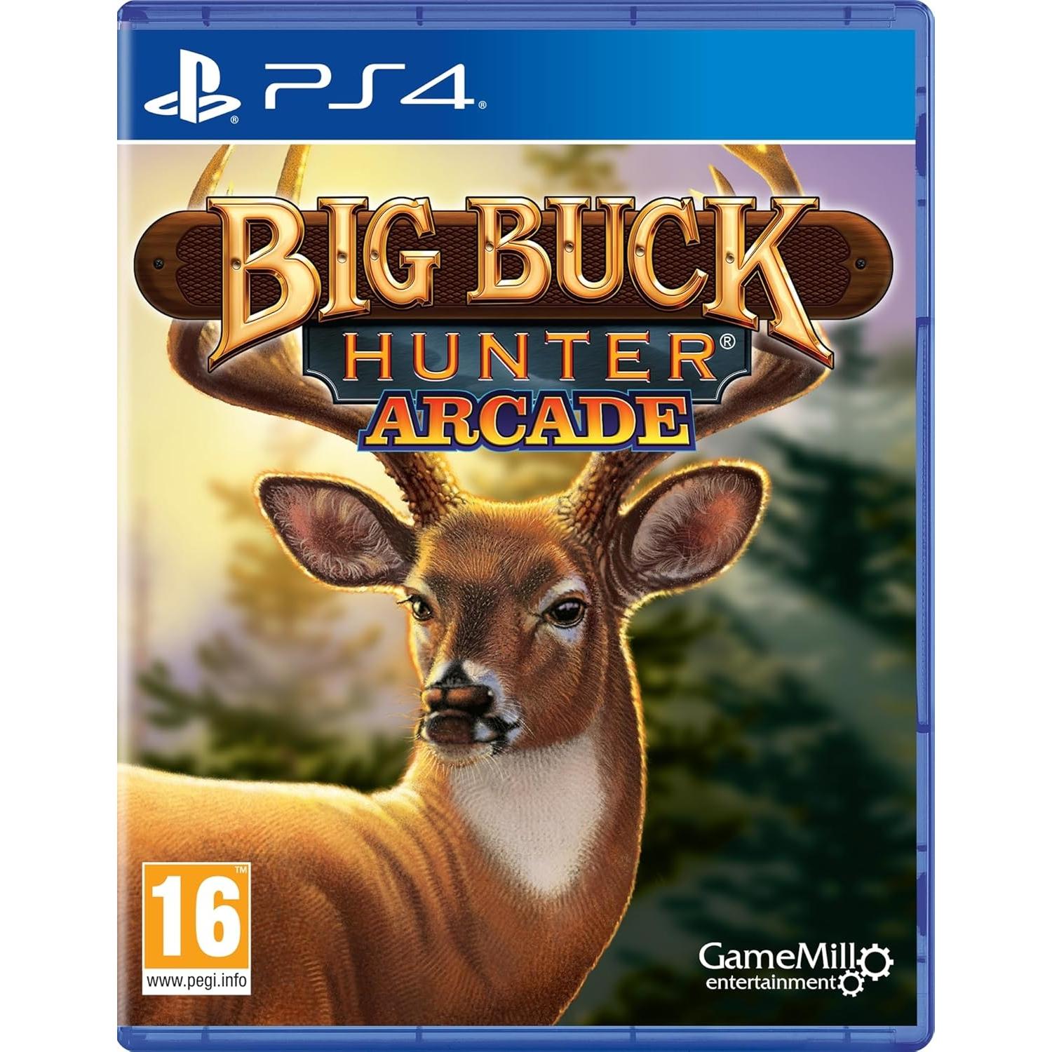 Big Buck Hunter Arcade Juego para Consola Sony PlayStation 4, PS4, PAL ESPAÑA