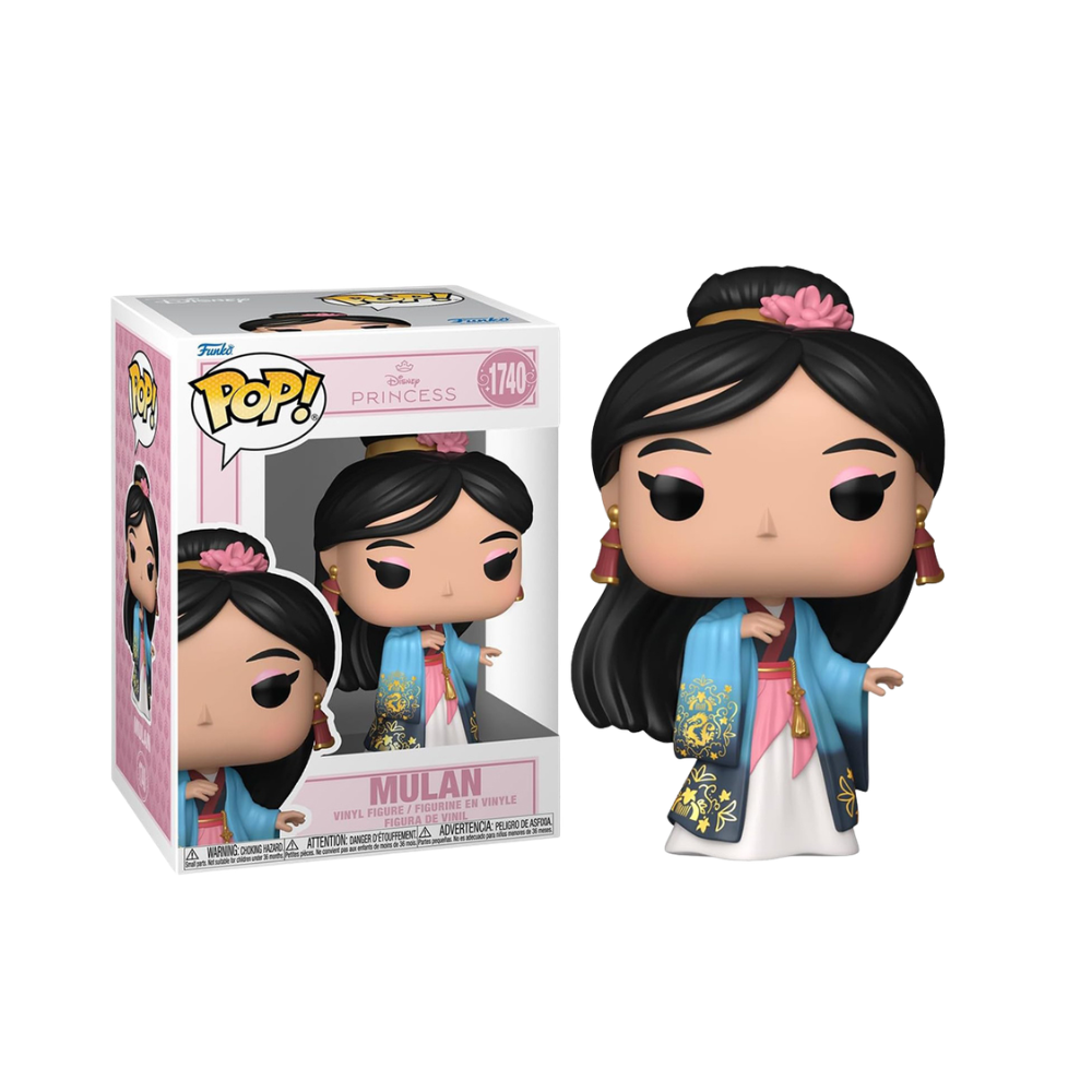 FUNKO POP! DISNEY - MULAN, 90307, 1740, TIENDA CON LICENCIA OFICIAL, ENVÍO 24-48H PENÍNSULA, FIGURA, JUGUETE, CABEZÓN, VINILO, DISNEY, ANIMACIÓN, DIBUJOS, PRINCESAS, GUERRERA