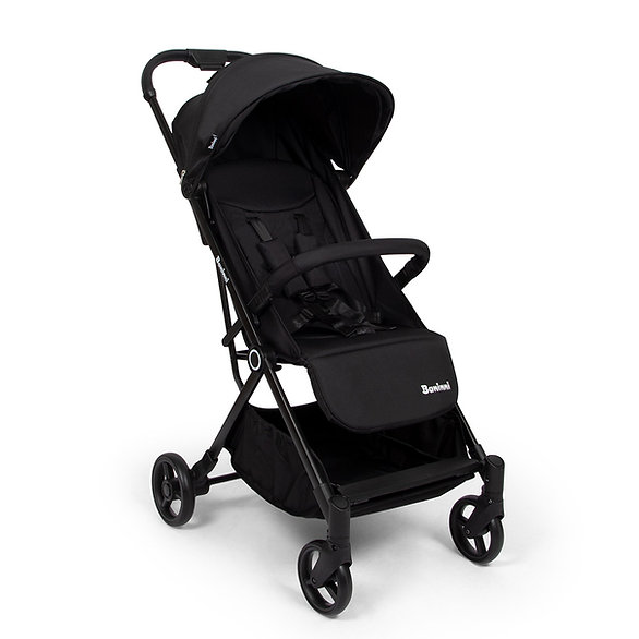 Carrinho de passeio auto-dobrável Cero Black Baninni
