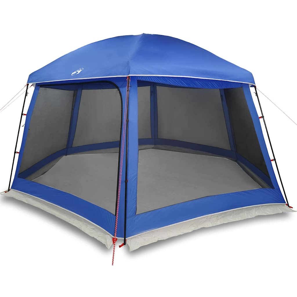 vidaXL Carpa para piscina con desmontables y paredes azul 512x458 cm