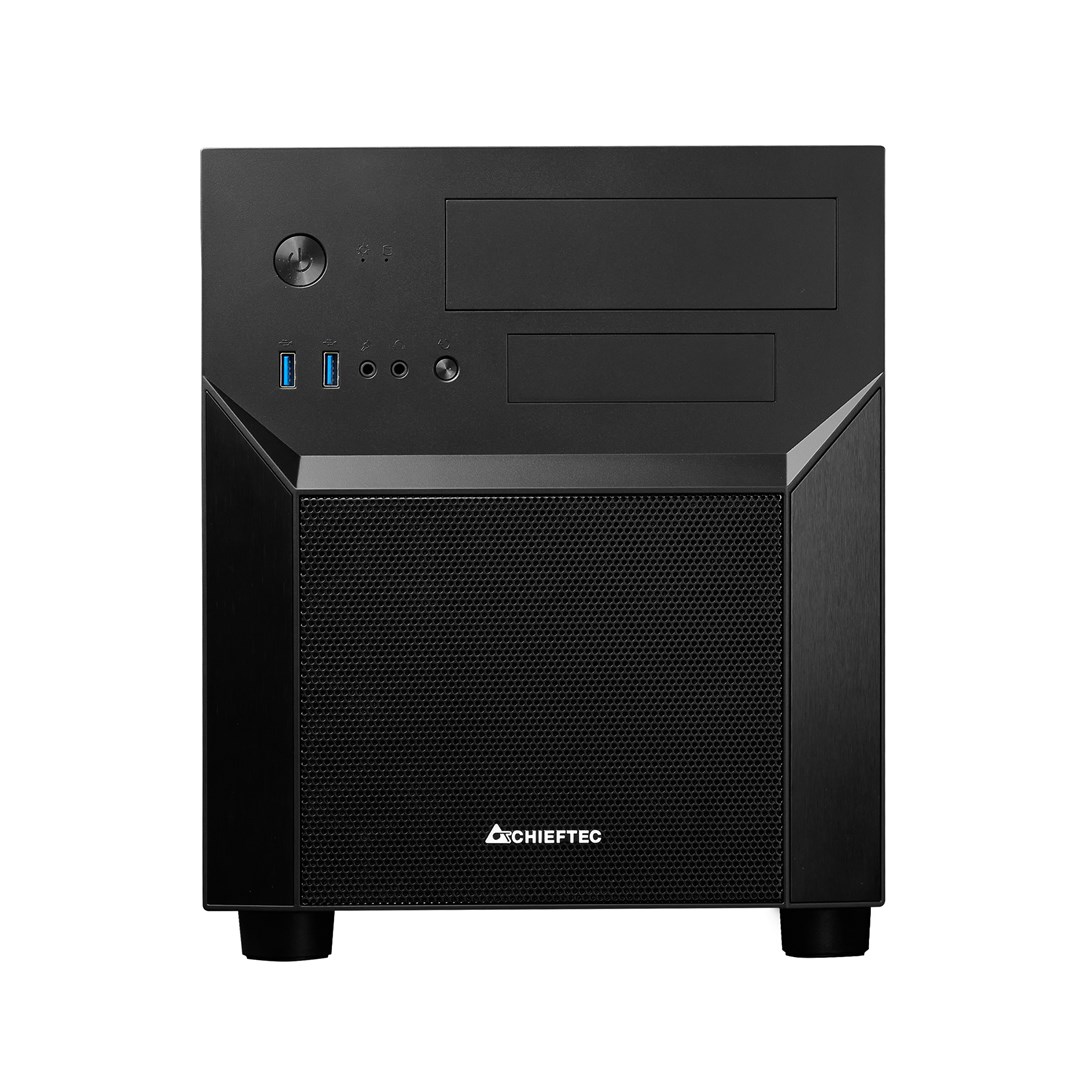 Carcasa de Sobremesa Chieftec Mni CI-02B-OP - Cubo Compacto