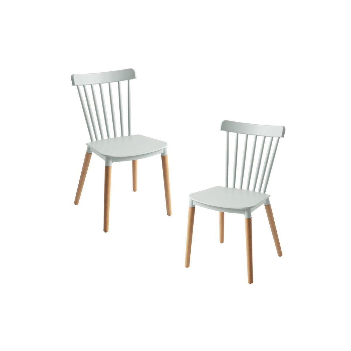Regalos Miguel - Packs Sillas Comedor - Pack 2 Sillas Leka - Celadón