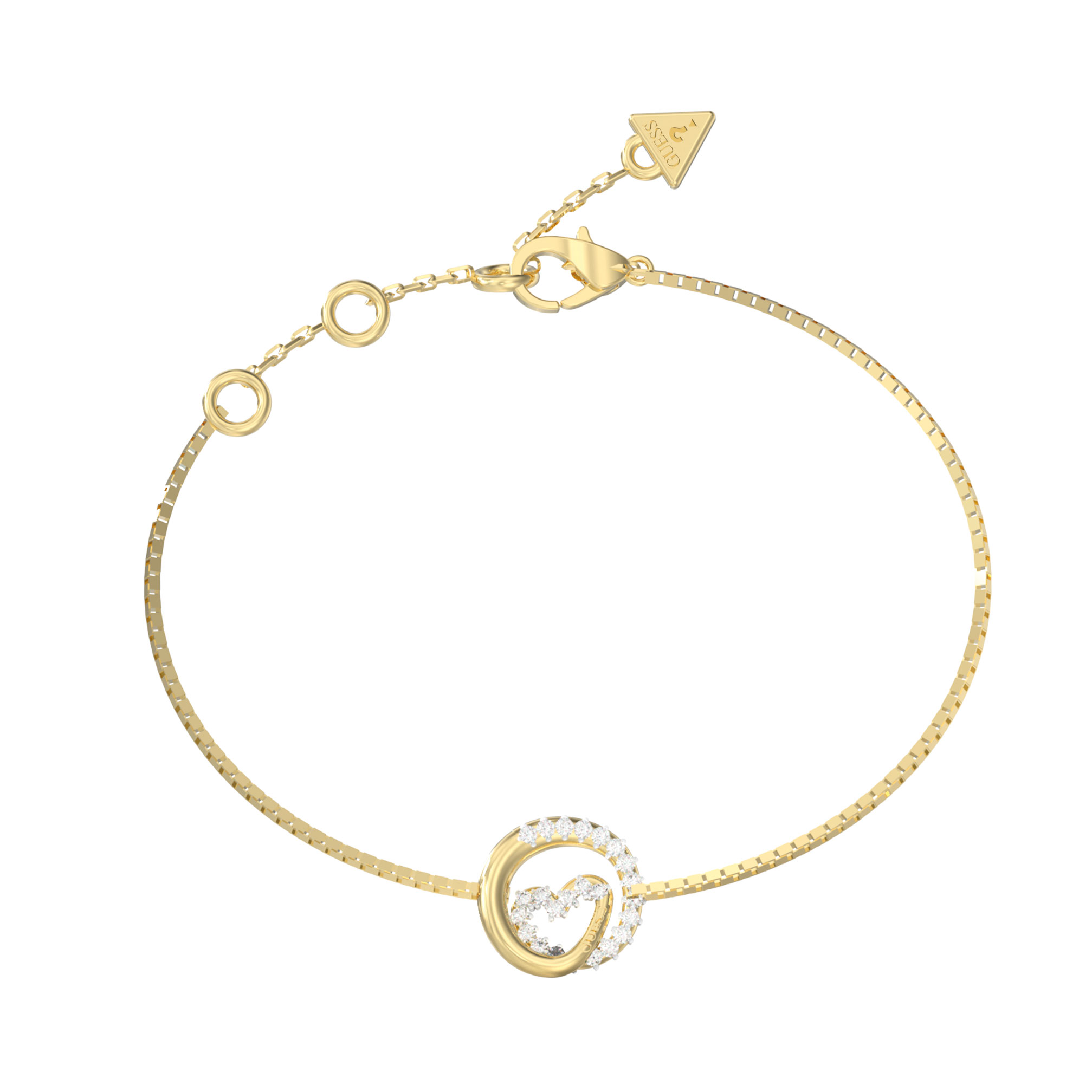 Guess Pulsera de acero JUBB05527JWYGS , para Mujer