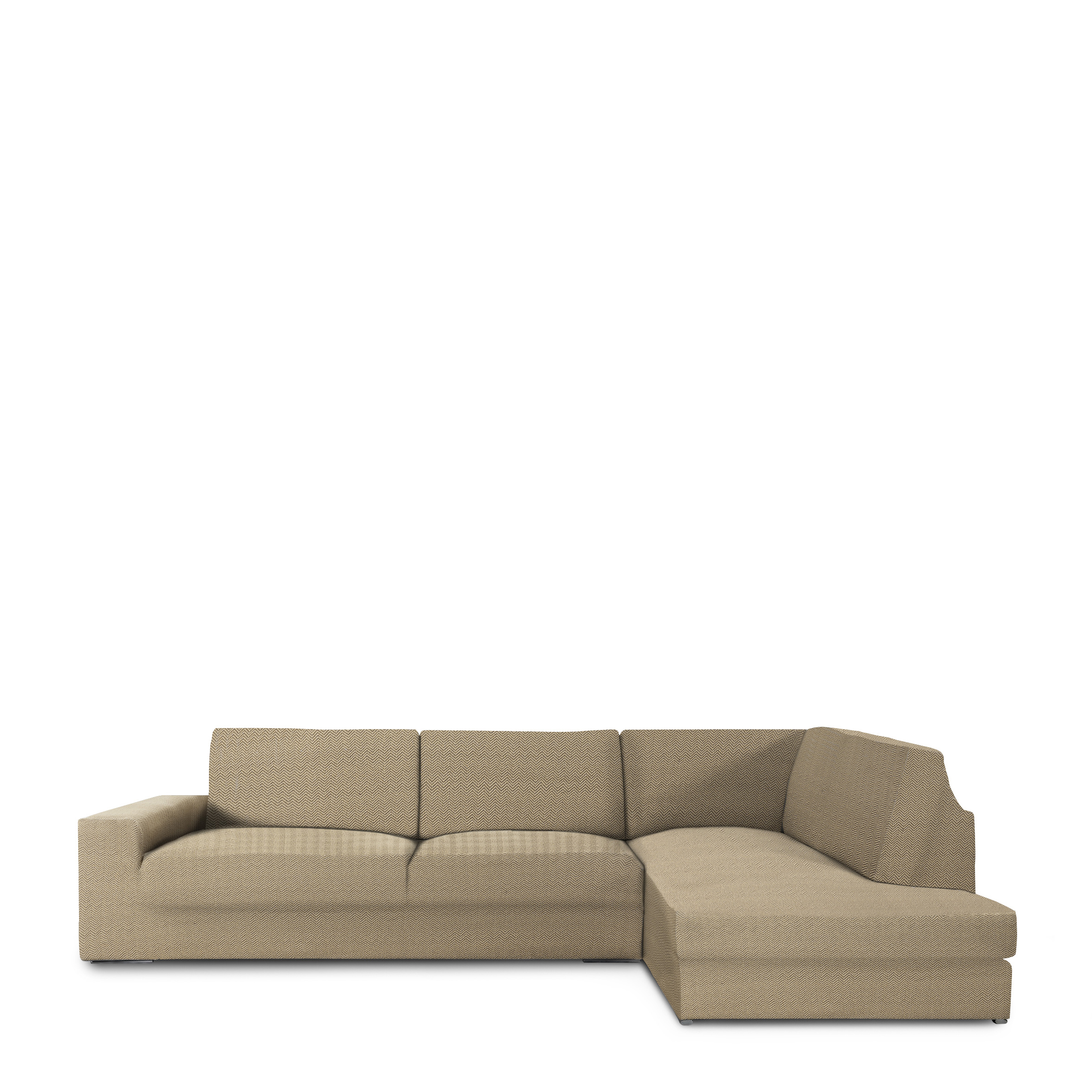 Fundas de sofa chaise longue con respaldo premium jaz derecho (Mirando de frente) c/1,  Tamaño derecha,  170x310x110cm,  Fábricada en España