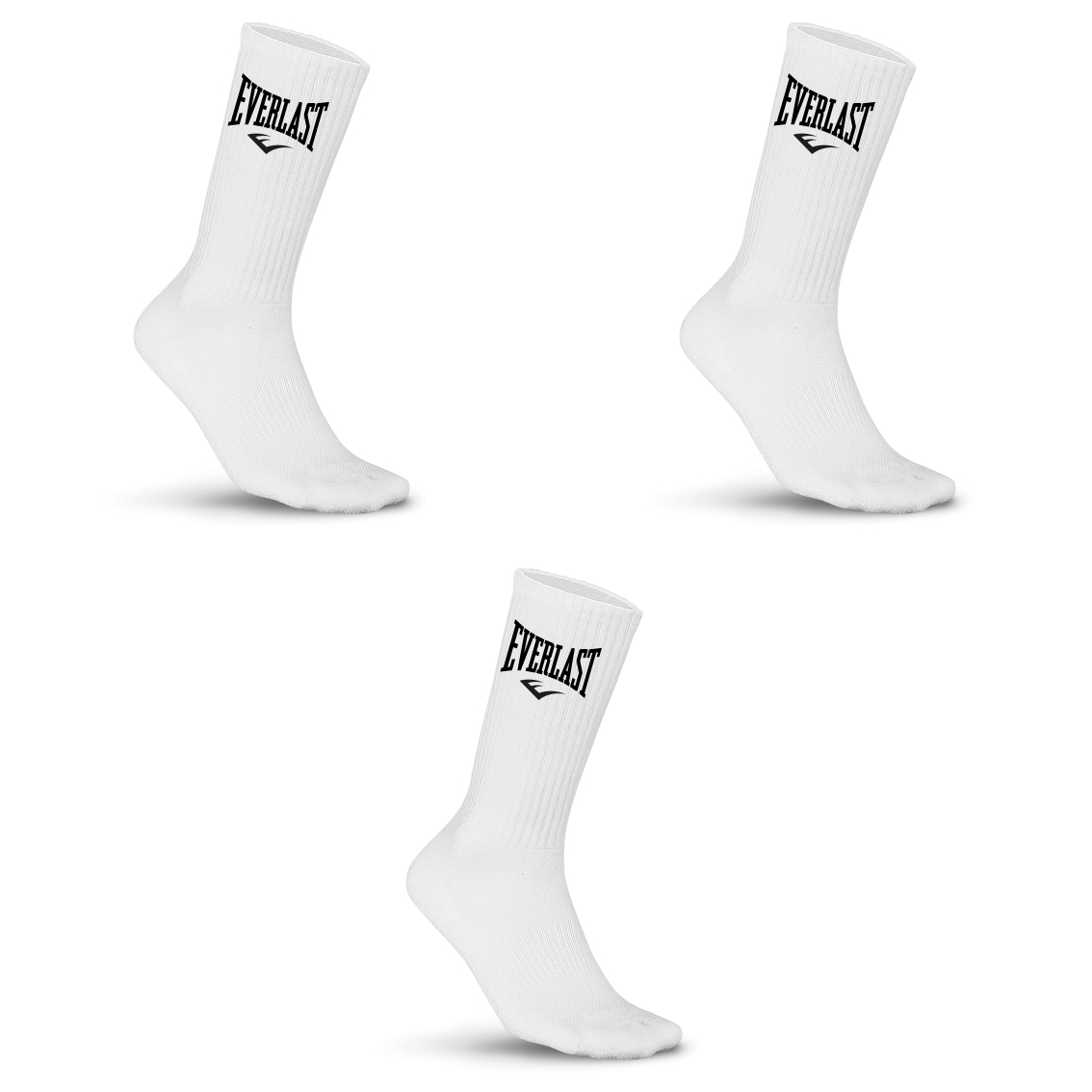 Calcetines Hombre Everlast Modelo Tennis - Pack 3 Pares
