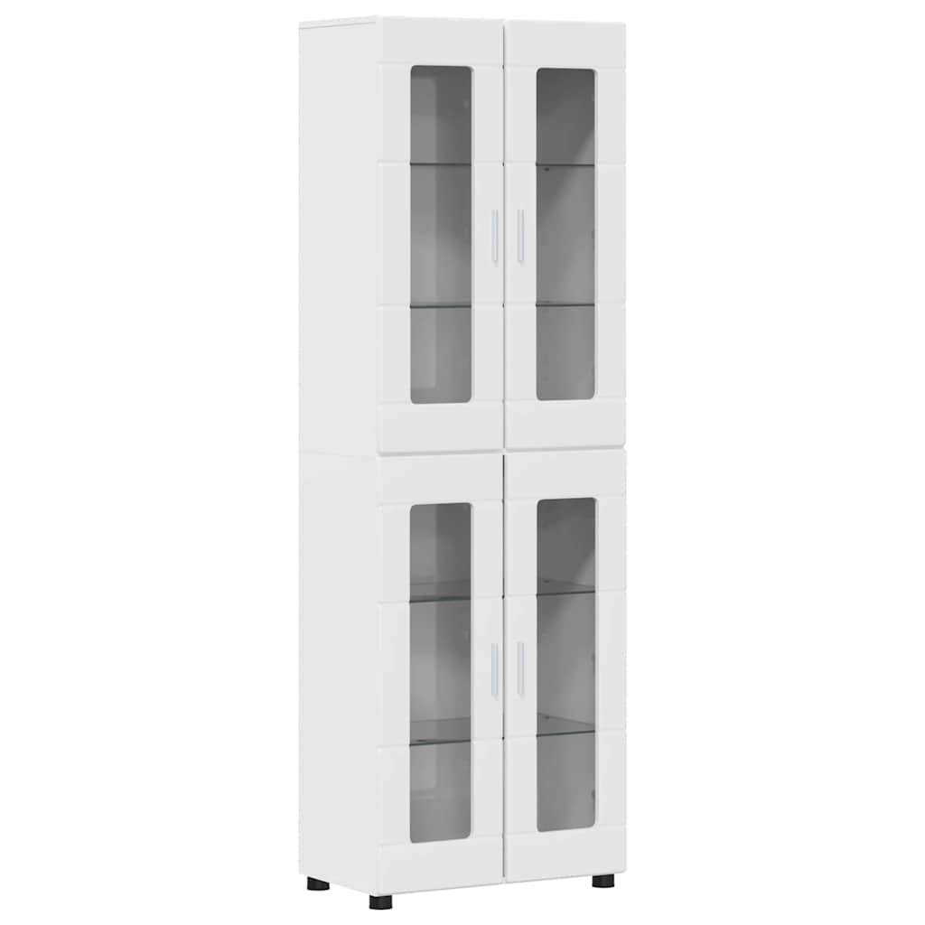 vidaXL Aparador alto FLORIN 60 x 35 x 182 cm Madera de ingeniería