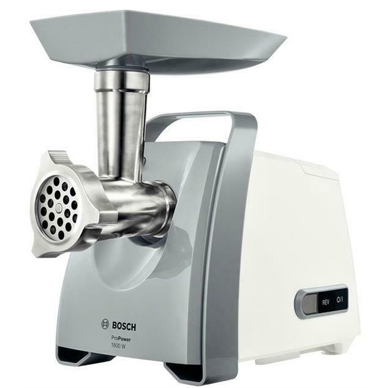 Bosch Picadora de carne MFW2515W, 1500w, acero inoxidable