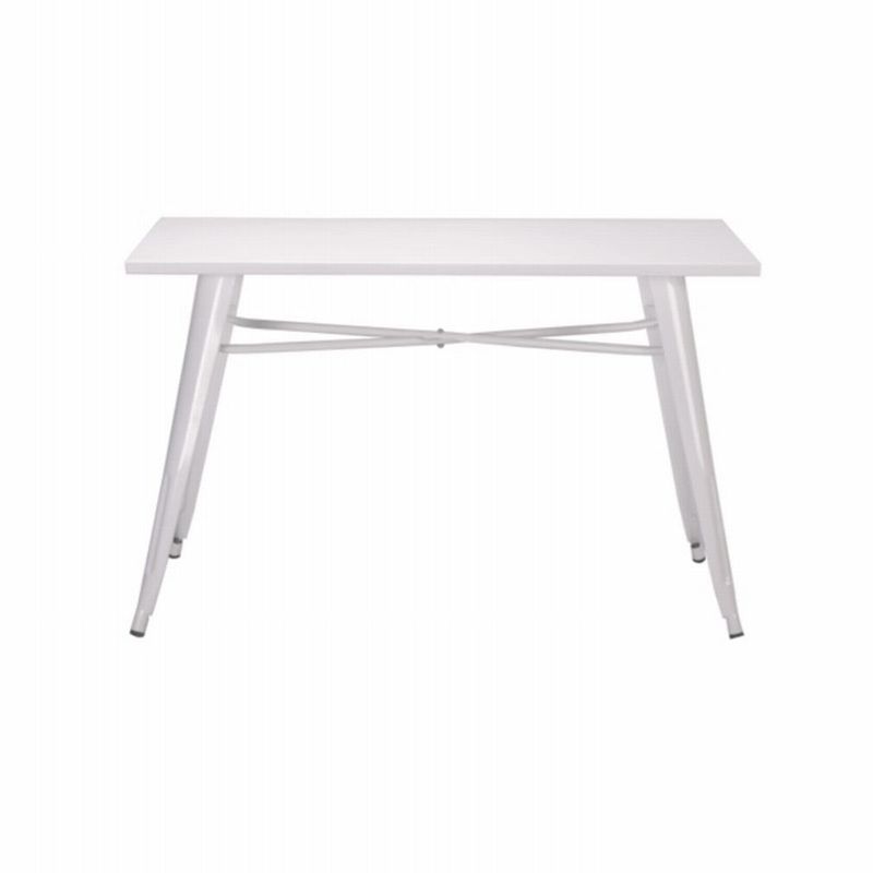 Gerimport Mesa Diseño Eventos Blanca 120x60x75 Cm - Kopervik Kendall